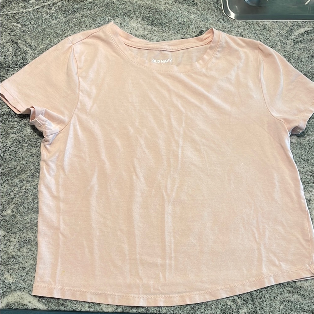 Old Navy Blush Pink Tee
